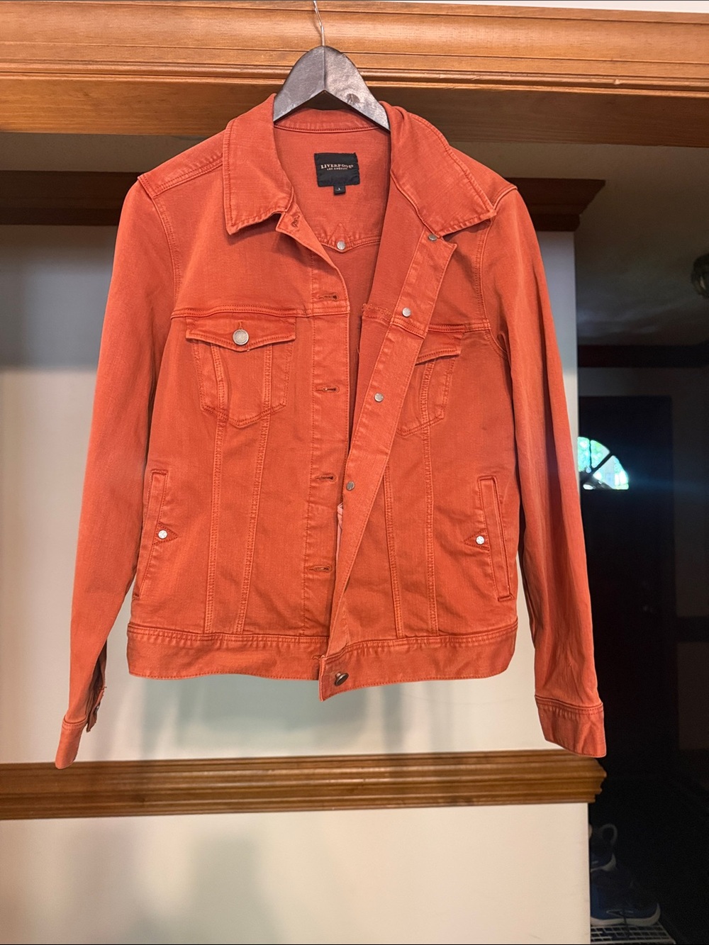 Liverpool Orange Utility Denim Jacket